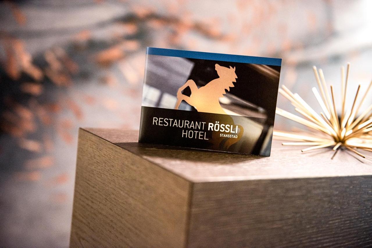 Hotel & Restaurant Roessli Stansstad Luaran gambar